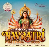 Navratri 2026 - Sunday 18th October 2026 (Maha Aarti - Durga Ashtami / Aatham) image