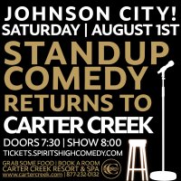 Johnson City Comedy Night | Carter Creek Resort | AUGUST 1st image