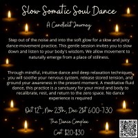 Slow Somatic Soul Dance- Monday Monthly Series image