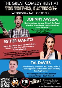 Live Comedy at The Thieves, Battersea image