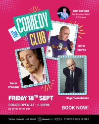 Comedy Club @Heswall Hall - September image