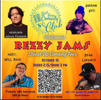 Rezzy Jams: Native Stand Up Comedy Tour image