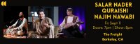 Salar Nader & Quraishi:  The Afghan Music Project - Live in Berkeley on 11 September !! image