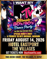 I WANT MY MTV THE Ultimate 80s / 90s Dance Party image