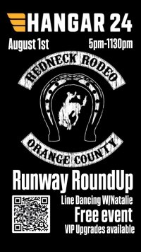 Redneck Rodeo Hangar 24 Irvine August 1st image