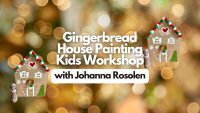 Holiday Wooden Gingerbread House Workshop image
