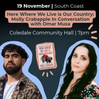 Here Where We Live is Our Country: Molly Crabapple In Conversation with Omar Musa - Coledale image