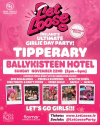 Let Loose - The Ultimate Singalong "Christmas Special" Girlie Day Party at Ballykisteen Hotel - Tipperary image