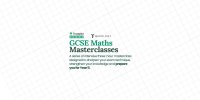 GCSE Maths Booster Masterclasses image
