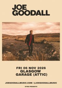 Joe Goodall + support - Glasgow image