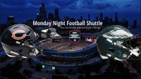 Round🏈Trip Shuttle to EAGLES vs 🐻BEARS (MNF) WEEK 3-Wacker Drive Shuttle image