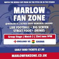 Marlow England Fan Zone | England v Ghana | Tuesday 23rd June image