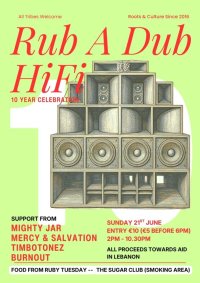 Rub A Dub Hi-Fi 10 Year Anniversary image