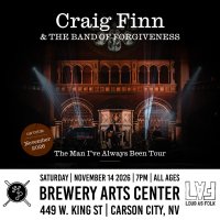 Loud As Folk & The Holland Project Present | An Evening With Craig Finn & The Band Of Forgiveness image