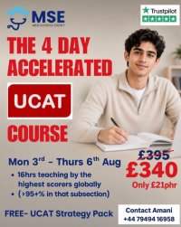 The 4 day Accelerated UCAT Course image