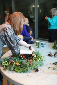 Wreath Making at Edinburgh Zoo image