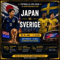 Japan vs Sverige - VM 2026 image