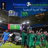 Uruguay 🇺🇾 vs Saudi Arabia 🇸🇦(South Beach Shuttle to Hard Rock Stadium) image