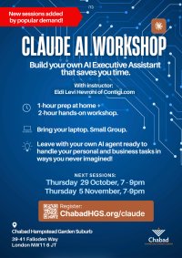 Claude AI Workshop - Create your own AI Assistant image