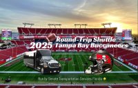 Round-Trip Shuttle to 2026 TAMPA🌴BAY BUCCANEERS🏈Home Games@Raymond James Stadium image