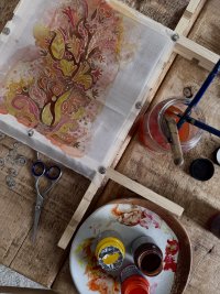 Silk Painting Workshop image