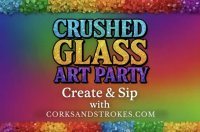 07/25 Crushed Glass Art Party! 7pm image