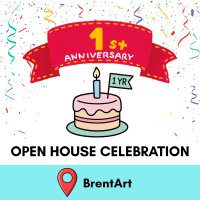 BrentArt's 1-Year Anniversary Celebration & Open House image