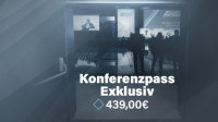 c) Konferenzpass Exklusiv [439,00€] + Freitagabend image
