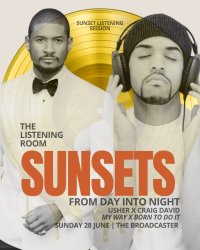 The Listening Room: Sunsets — Usher x Craig David image
