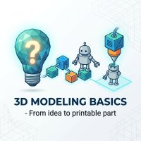 3D Modeling Basics: From Idea to Printable Part image