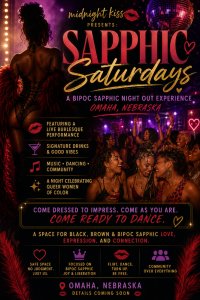 Midnight Kiss Presents: Sapphic Saturdays — The First Kiss image