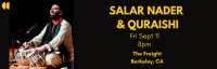 Salar Nader & Quraishi:  The Afghan Music Project - Live in Berkeley on 11 September !! image