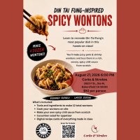 08/27 Dumpling Making Class 6PM image