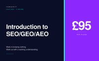 Introduction to SEO/GEO/AEO (half-day) - Thornbury image