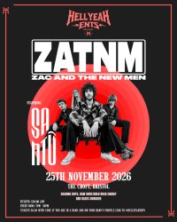 Hell Yeah Ents: Zac and The New Men + Santu image