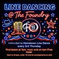 Line Dancing at The Foundry with Hometown Line Dancing! image