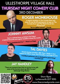 Live Comedy at Ullesthorpe Village Hall image