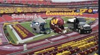 Round🏈Trip Shuttle Seahawks vs Commanders🔴🟡(WEEK 3) Northwest Stadium image