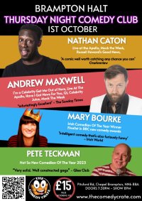 Live Comedy at The Brampton Halt image