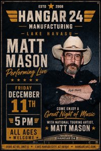 Matt Mason Live at Hangar 24 Lake Havasu image