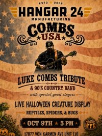 Luke Combs Tribute & friends Hangar 24 Orange County! image