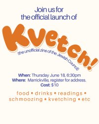 Kvetch Zine Launch - Gadigal/Sydney image