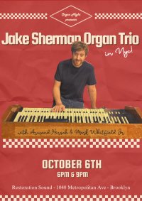 Organ Night in Brooklyn! image