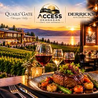Quails Gate On The Road with Derricks Steakhouse image