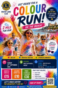 Whitby District Lions Colour Run image
