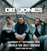DB JONES + Support - Live in Lincoln image