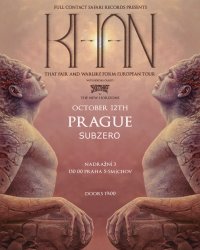 KHAN (AU) - 'That Fair and Warlike Form' European Tour - Prague w/ Skin Thief (AU) & The New Horizons image