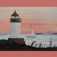 07/12 "Lighthouse at Sunrise" 1pm image