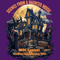 Scenes From a Haunted House MOC Contest image