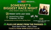 Somerset's Biggest Race Night (Friday night) image